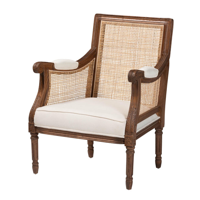 Modern European furniture - Wooden Padded Accent Chair - www.oroa.com