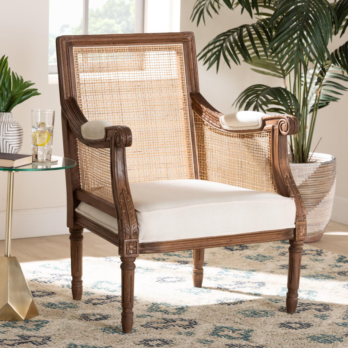   Modern European furniture - Wooden Padded Accent Chair - www.oroa.com | Oroa.com