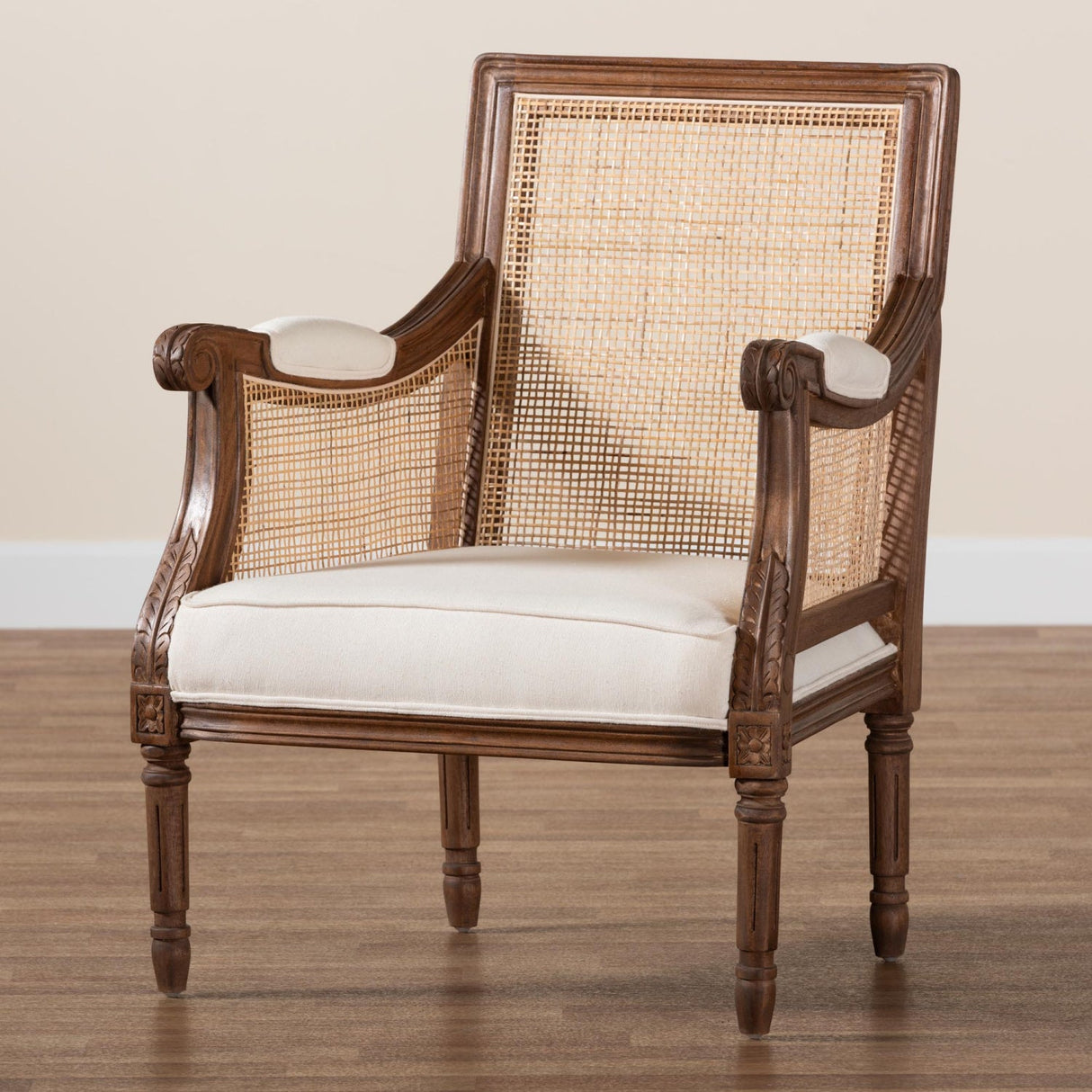   Modern European furniture - Wooden Padded Accent Chair - www.oroa.com | Oroa.com