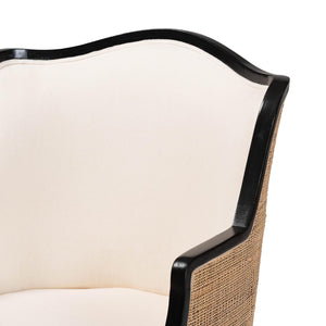   Modern European furniture - Woven Rattan French Accent Chair - www.oroa.com | Oroa.com