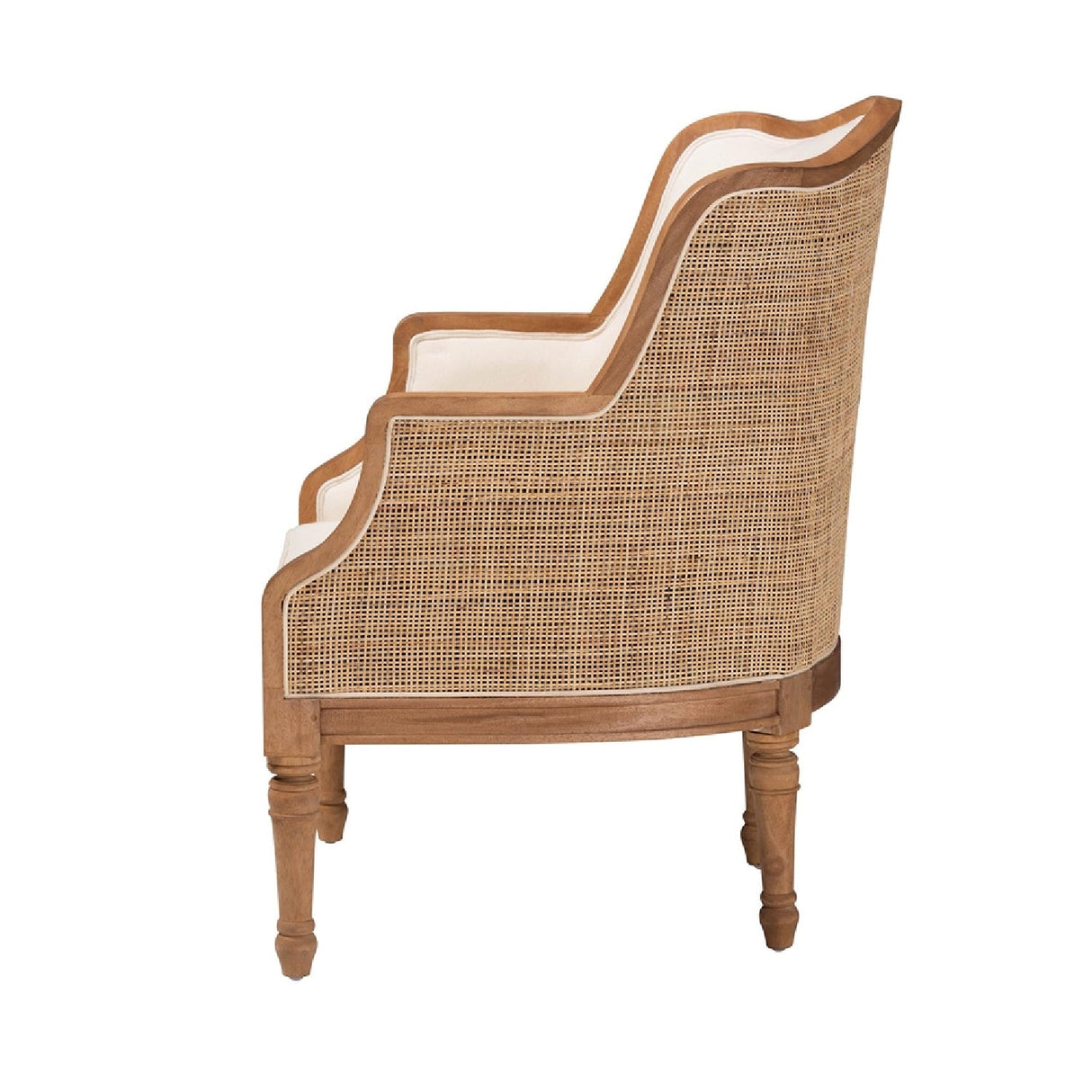   Modern European furniture - Woven Rattan French Accent Chair - www.oroa.com | Oroa.com