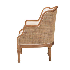   Modern European furniture - Woven Rattan French Accent Chair - www.oroa.com | Oroa.com