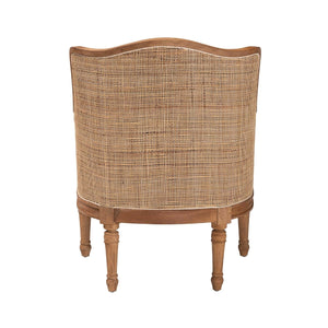   Modern European furniture - Woven Rattan French Accent Chair - www.oroa.com | Oroa.com