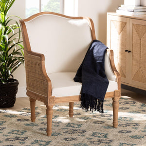   Modern European furniture - Woven Rattan French Accent Chair - www.oroa.com | Oroa.com