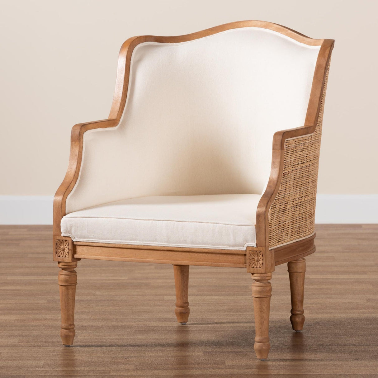   Modern European furniture - Woven Rattan French Accent Chair - www.oroa.com | Oroa.com