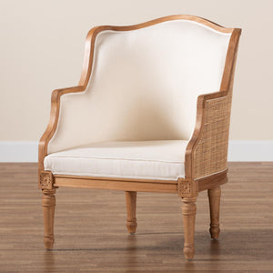  Modern European furniture - Woven Rattan French Accent Chair - www.oroa.com | Oroa.com