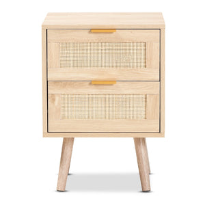   Modern European furniture - Oak 2 Drawer End Table - www.oroa.com | Oroa.com