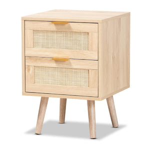   Modern European furniture - Oak 2 Drawer End Table - www.oroa.com | Oroa.com