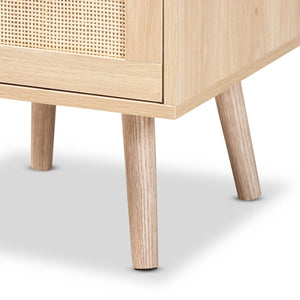   Modern European furniture - Oak 2 Drawer End Table - www.oroa.com | Oroa.com