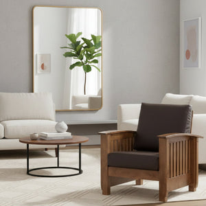   Modern European furniture - Wooden Mission Style Lounge Chair - www.oroa.com | Oroa.com