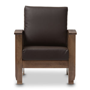   Modern European furniture - Wooden Mission Style Lounge Chair - www.oroa.com | Oroa.com