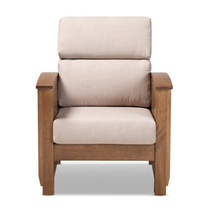   Modern European furniture - Wooden Mission Style Lounge Chair - www.oroa.com | Oroa.com