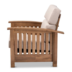   Modern European furniture - Wooden Mission Style Lounge Chair - www.oroa.com | Oroa.com