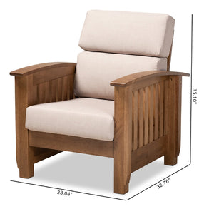   Modern European furniture - Wooden Mission Style Lounge Chair - www.oroa.com | Oroa.com