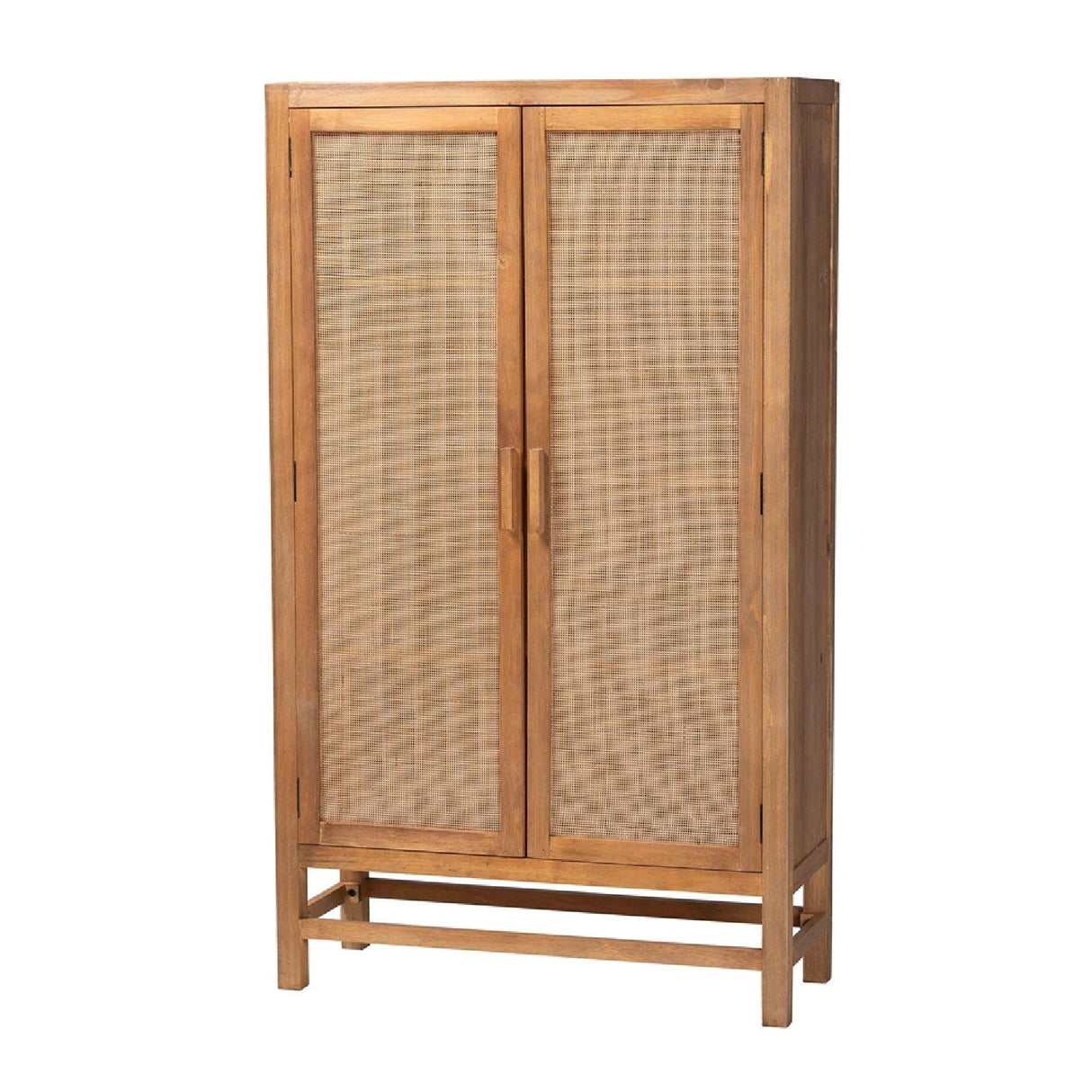   Modern European furniture - 2 Door Rattan Accent Cabinet - www.oroa.com | Oroa.com