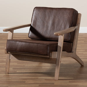   Modern European furniture - Oak Framed Lounge Chair - www.oroa.com | Oroa.com