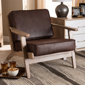   Modern European furniture - Oak Framed Lounge Chair - www.oroa.com | Oroa.com
