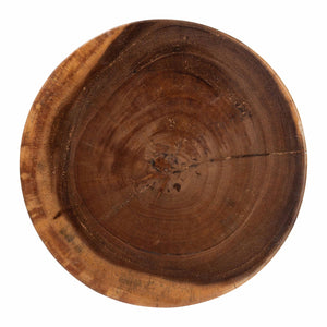   Modern European furniture - Suar Wood Hourglass Side Table - www.oroa.com | Oroa.com