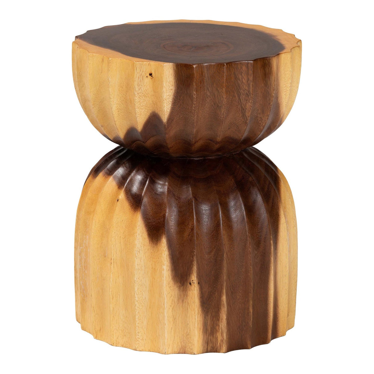   Modern European furniture - Hourglass Wooden Side Table - www.oroa.com | Oroa.com
