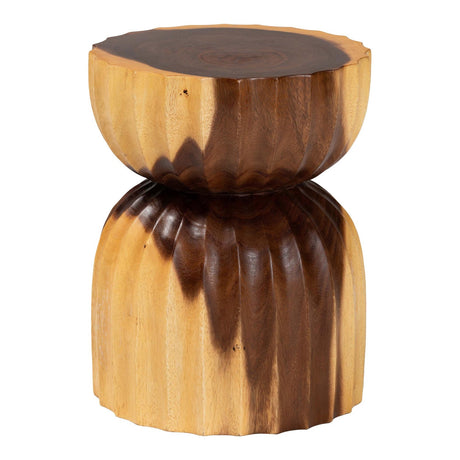   Modern European furniture - Hourglass Wooden Side Table - www.oroa.com | Oroa.com