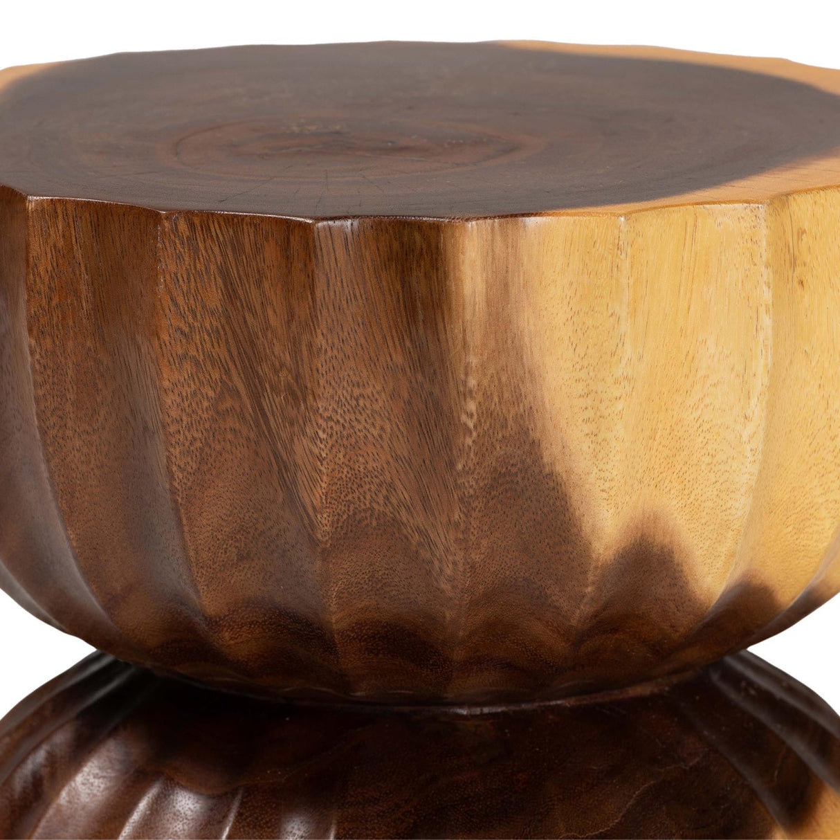   Modern European furniture - Hourglass Wooden Side Table - www.oroa.com | Oroa.com