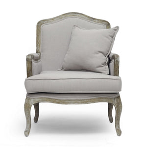   Modern European furniture - Antiqued French Style Accent Chair - www.oroa.com | Oroa.com
