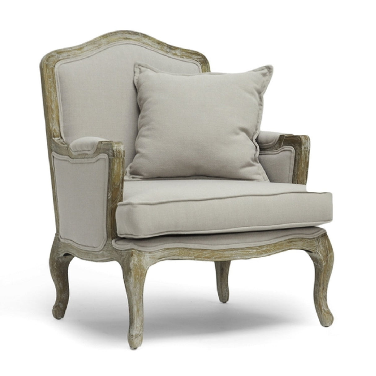   Modern European furniture - Antiqued French Style Accent Chair - www.oroa.com | Oroa.com