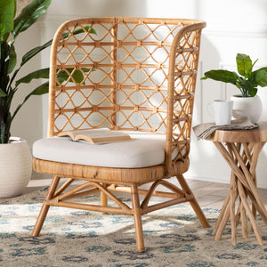   Modern European furniture - Rattan Openwork Tall Accent Chair  - www.oroa.com | Oroa.com