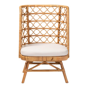   Modern European furniture - Rattan Openwork Tall Accent Chair  - www.oroa.com | Oroa.com