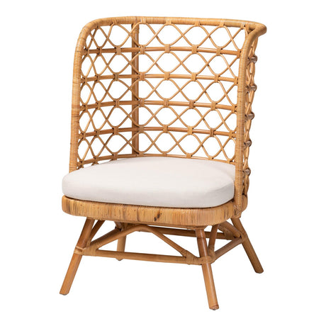   Modern European furniture - Rattan Openwork Tall Accent Chair  - www.oroa.com | Oroa.com
