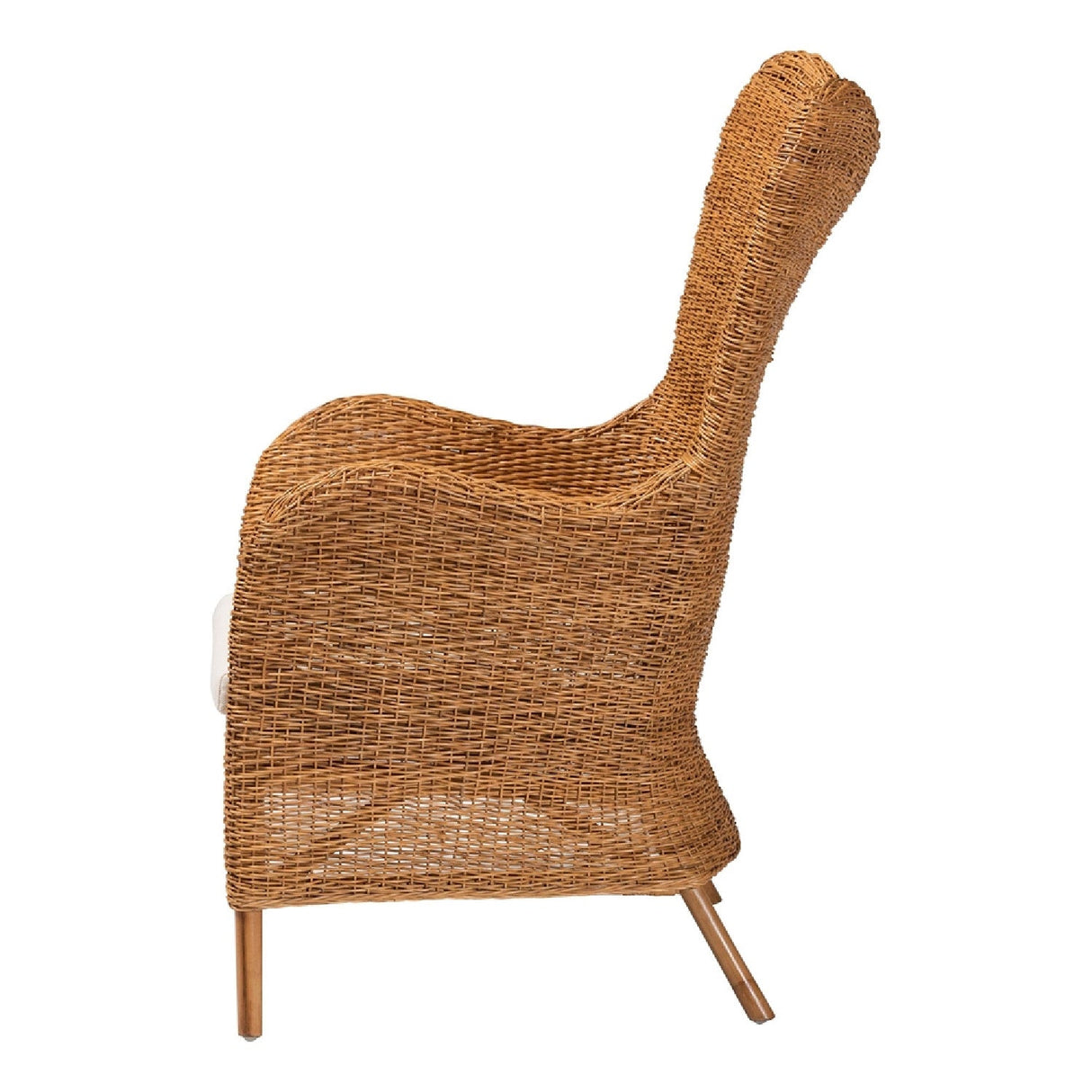   Modern European furniture - Tapered Back Rattan Accent Chair - www.oroa.com | Oroa.com