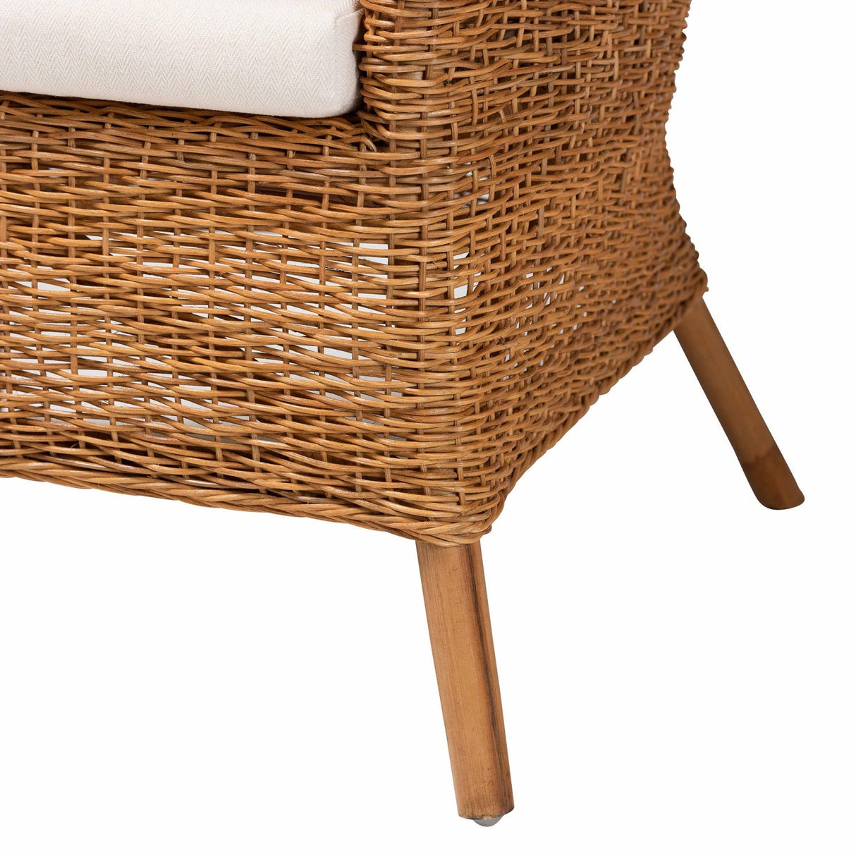   Modern European furniture - Tapered Back Rattan Accent Chair - www.oroa.com | Oroa.com