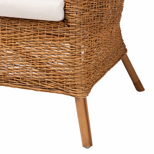   Modern European furniture - Tapered Back Rattan Accent Chair - www.oroa.com | Oroa.com