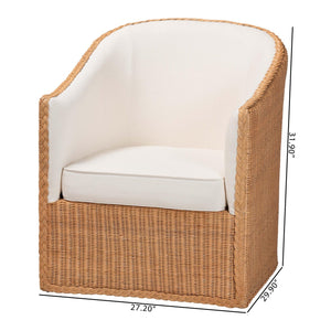   Modern European furniture - Padded Rattan Bohemian Lounge Chair - www.oroa.com | Oroa.com