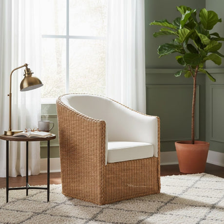   Modern European furniture - Padded Rattan Bohemian Lounge Chair - www.oroa.com | Oroa.com
