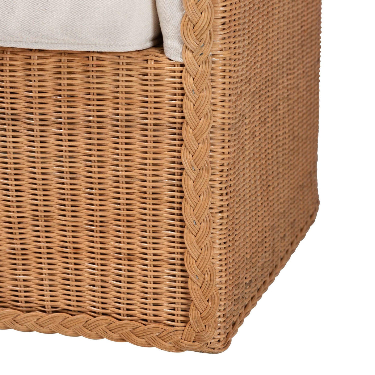   Modern European furniture - Padded Rattan Bohemian Lounge Chair - www.oroa.com | Oroa.com