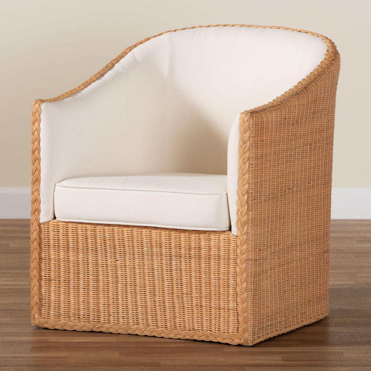   Modern European furniture - Padded Rattan Bohemian Lounge Chair - www.oroa.com | Oroa.com