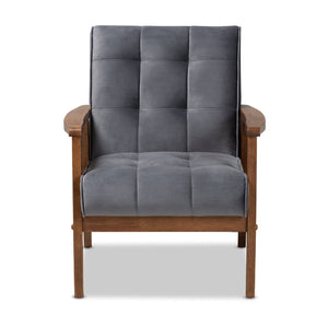   Modern European furniture - Tufted Velvet Accent Chair - www.oroa.com | Oroa.com