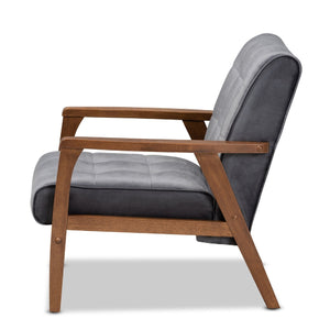   Modern European furniture - Tufted Velvet Accent Chair - www.oroa.com | Oroa.com