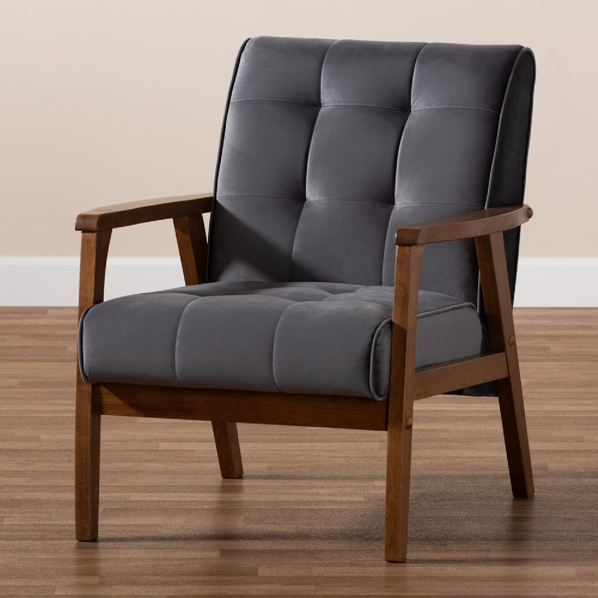   Modern European furniture - Tufted Velvet Accent Chair - www.oroa.com | Oroa.com