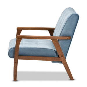   Modern European furniture - Tufted Velvet Accent Chair - www.oroa.com | Oroa.com