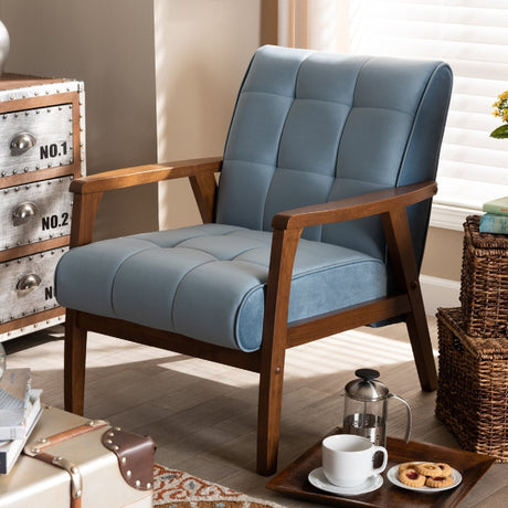   Modern European furniture - Tufted Velvet Accent Chair - www.oroa.com | Oroa.com