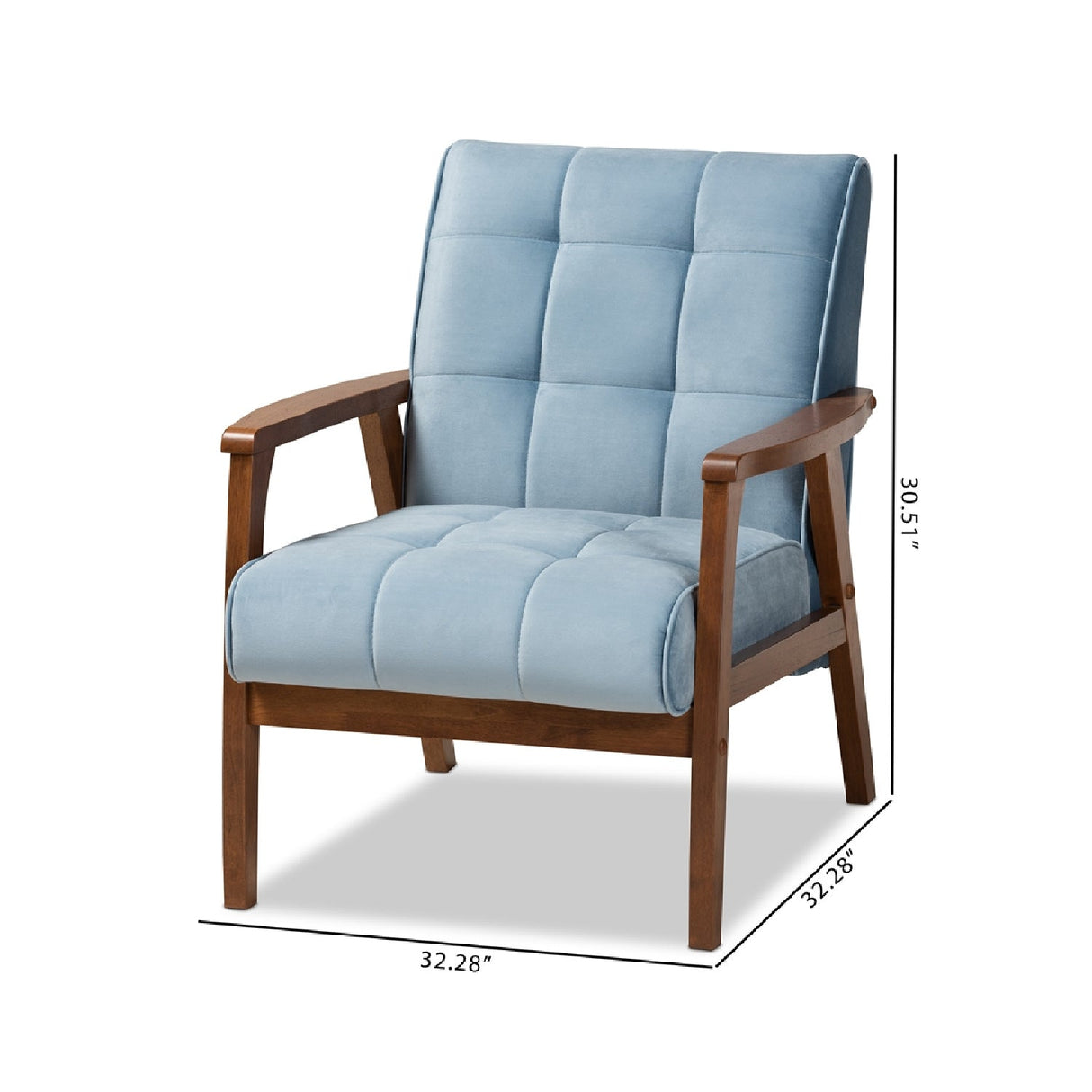   Modern European furniture - Tufted Velvet Accent Chair - www.oroa.com | Oroa.com