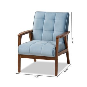   Modern European furniture - Tufted Velvet Accent Chair - www.oroa.com | Oroa.com