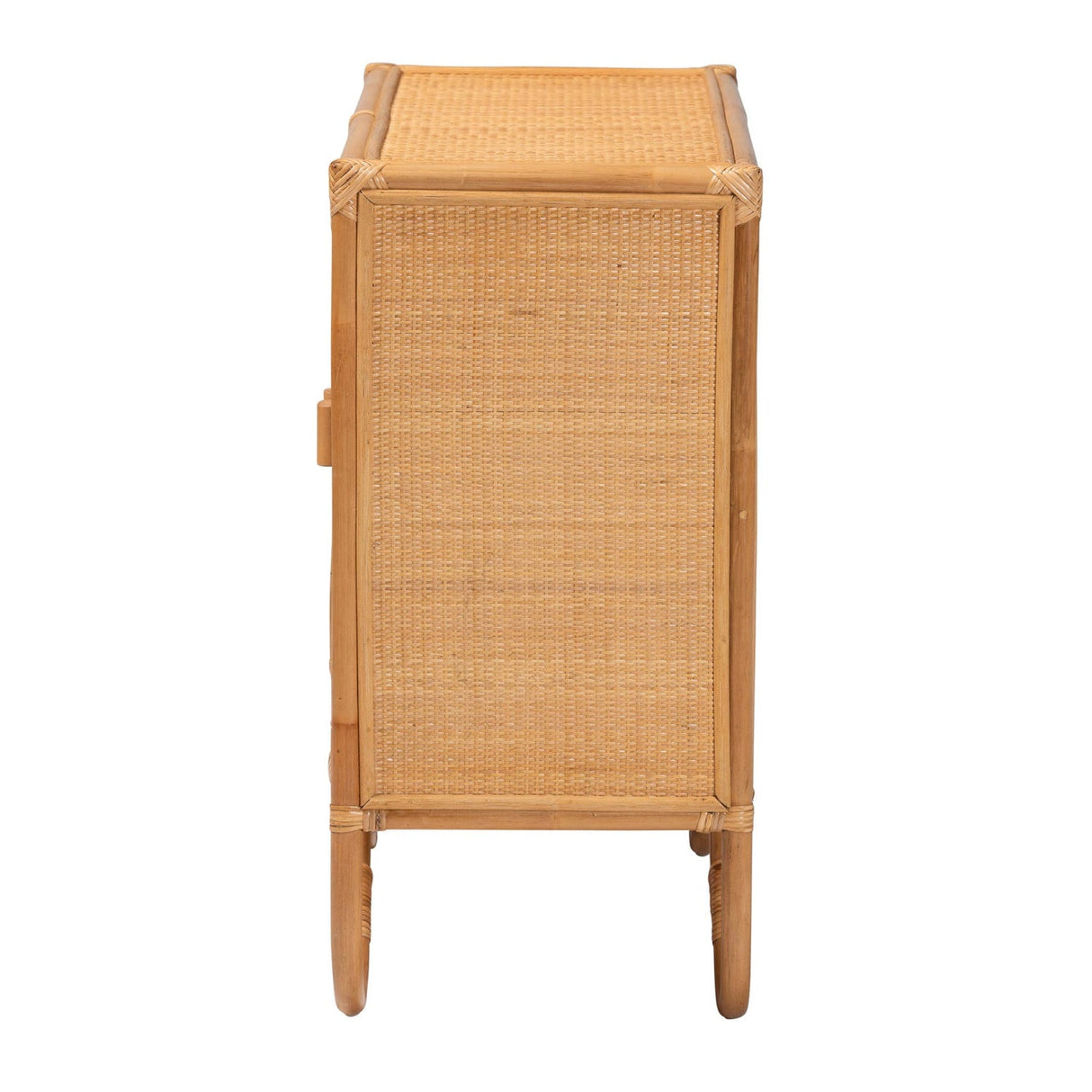   Modern European furniture - Geometrical Rattan 2 Door Cabinet - www.oroa.com | Oroa.com
