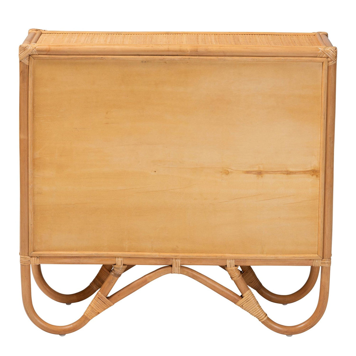   Modern European furniture - Geometrical Rattan 2 Door Cabinet - www.oroa.com | Oroa.com