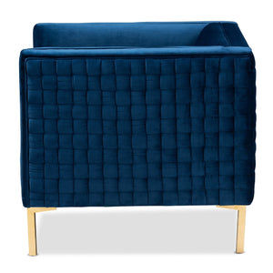   Modern European furniture - Woven Velvet Accent Chair - www.oroa.com | Oroa.com