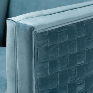   Modern European furniture - Woven Velvet Accent Chair - www.oroa.com | Oroa.com