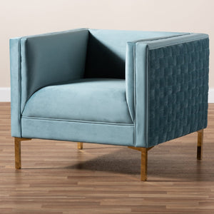   Modern European furniture - Woven Velvet Accent Chair - www.oroa.com | Oroa.com