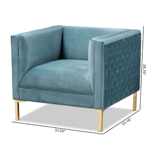   Modern European furniture - Woven Velvet Accent Chair - www.oroa.com | Oroa.com